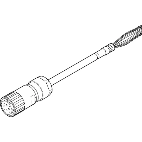 Кабель электродвигателя Festo NEBM-M40G8-E-5-Q10N-LE8-1