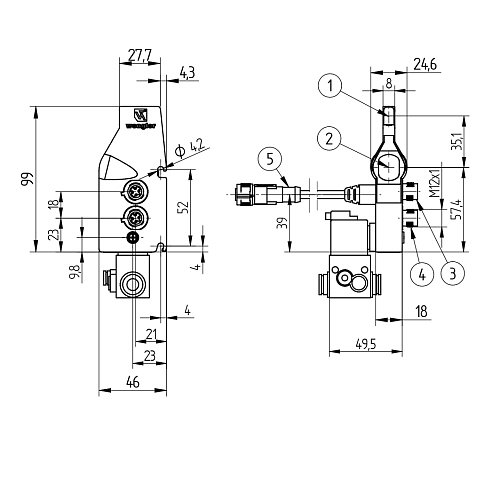 Оптический датчик Wenglor OPT1500