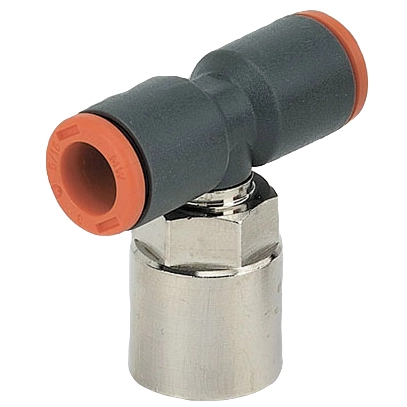 Тройник цанговый с резьбой MetalWORK R-L35F-12