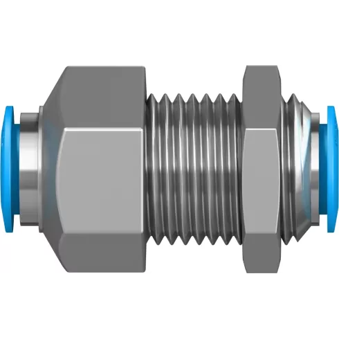 Муфта цанговая для панельного монтажа прямая Festo QSS-10-F