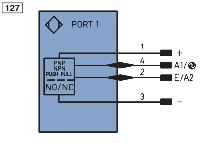 Датчик цвета Wenglor P1XF001