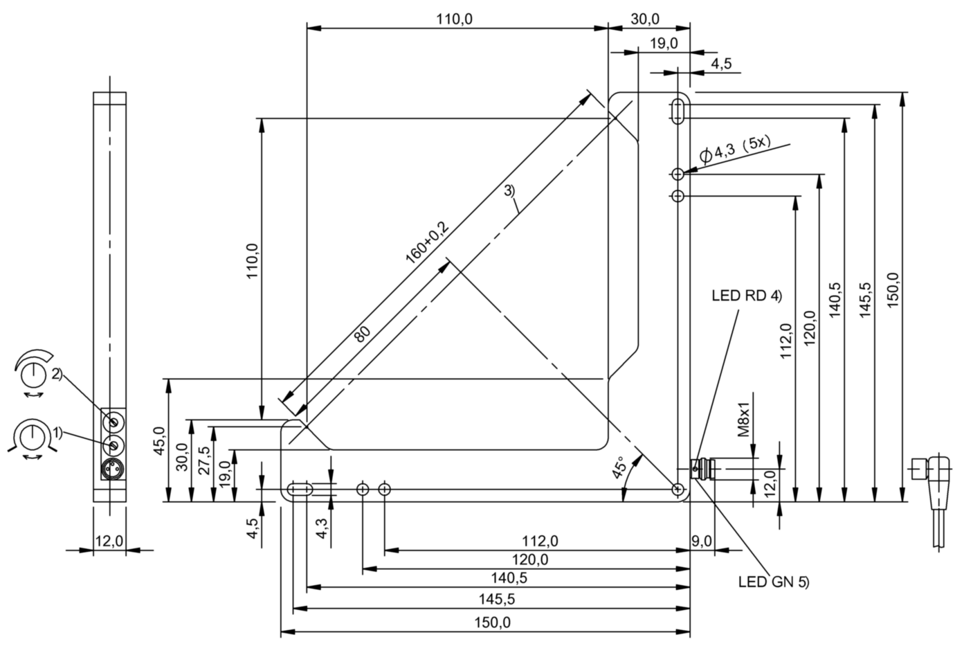 Щелевой датчик Balluff BWL 110110D-I011-S49