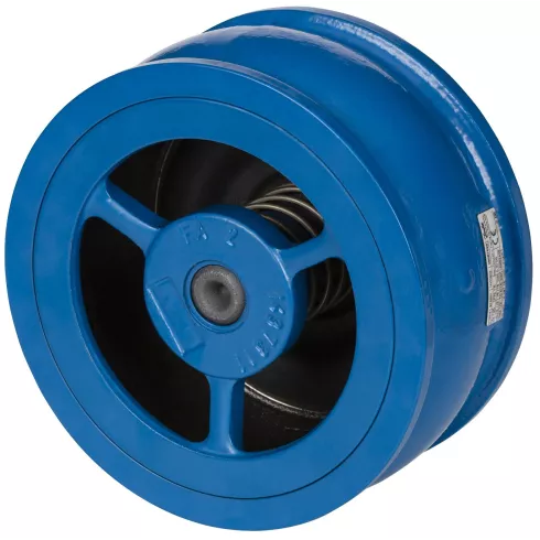 Клапан обратный пружинный чугун межфланцевый Danfoss Ду65 Ру16 (DN65 PN16) NVD 802 065B7523