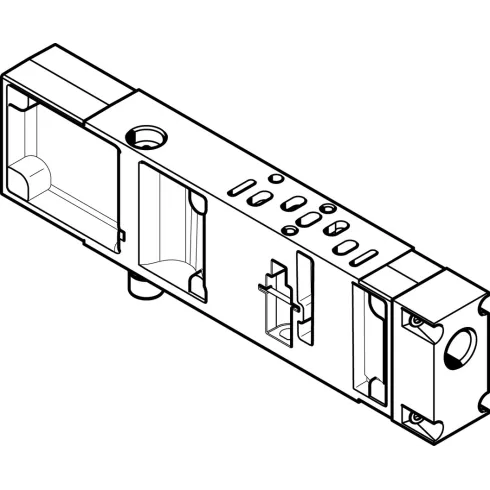 Вертикальная плита питания воздухом Festo VABF-S4-2-P1A3-N18