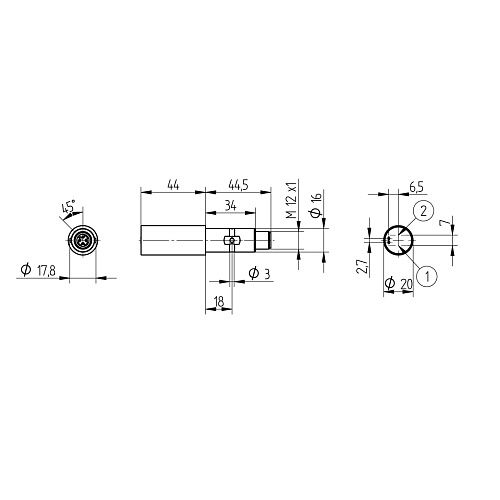 Оптический датчик Wenglor OHI122C0103