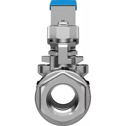 Шаровой кран Festo VZBE-3/4-T-63-D-2-M-V15V15 Ру63 Ду20 (PN63 DN20)