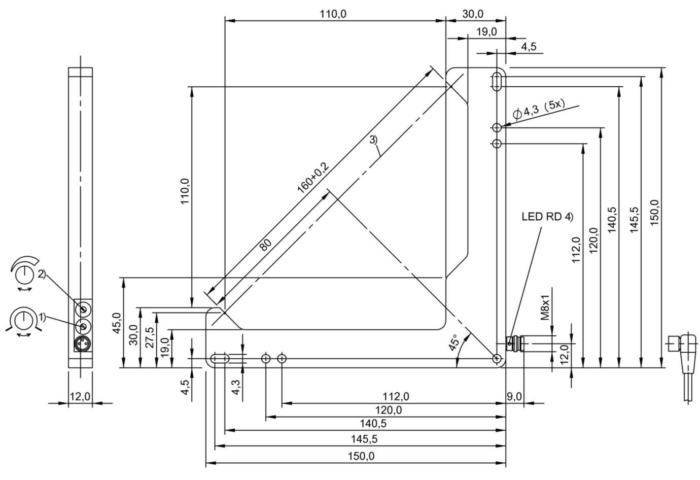 Щелевой датчик Balluff BWL 110110D-L011-S49