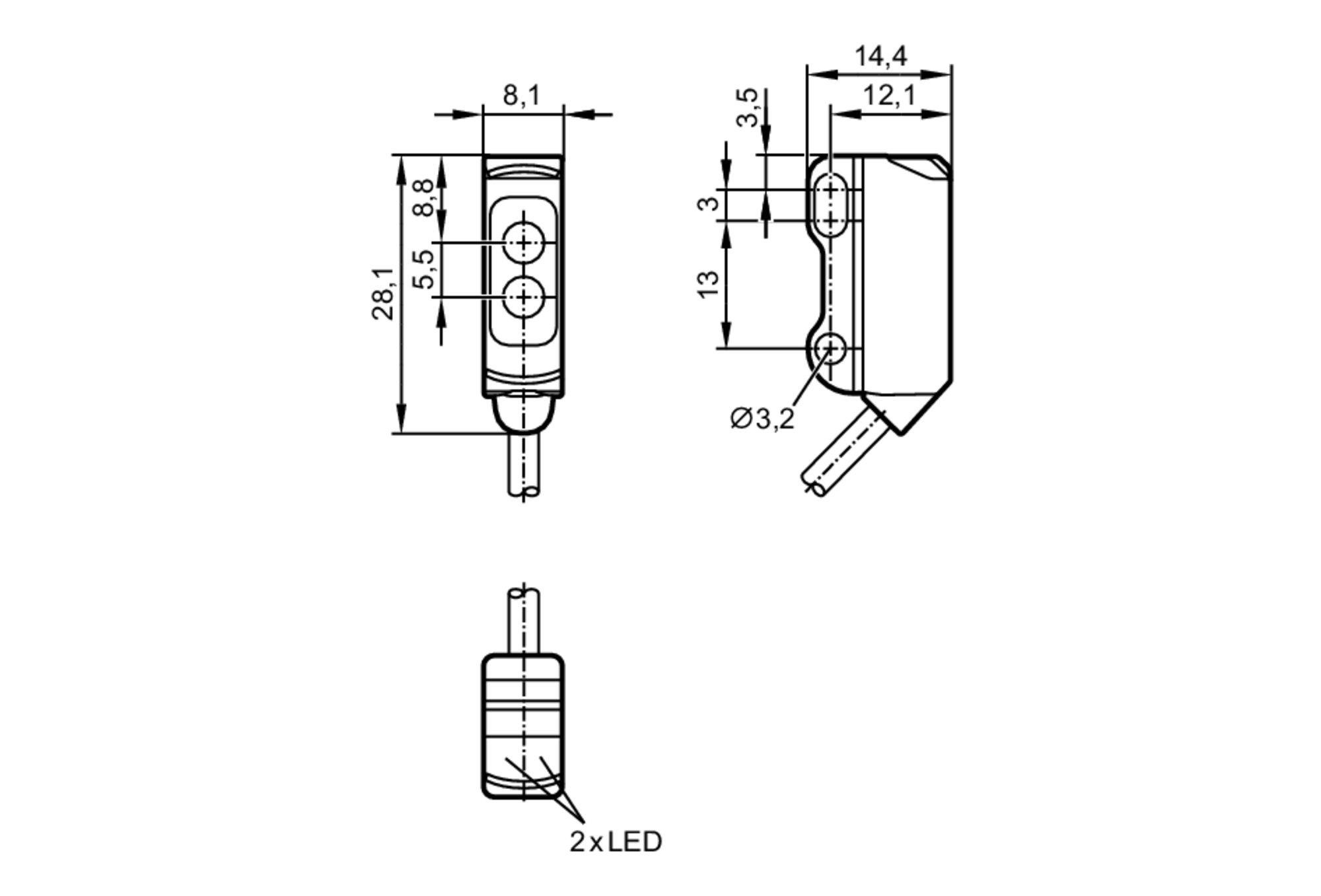 Оптический датчик IFM Electronic O8H270