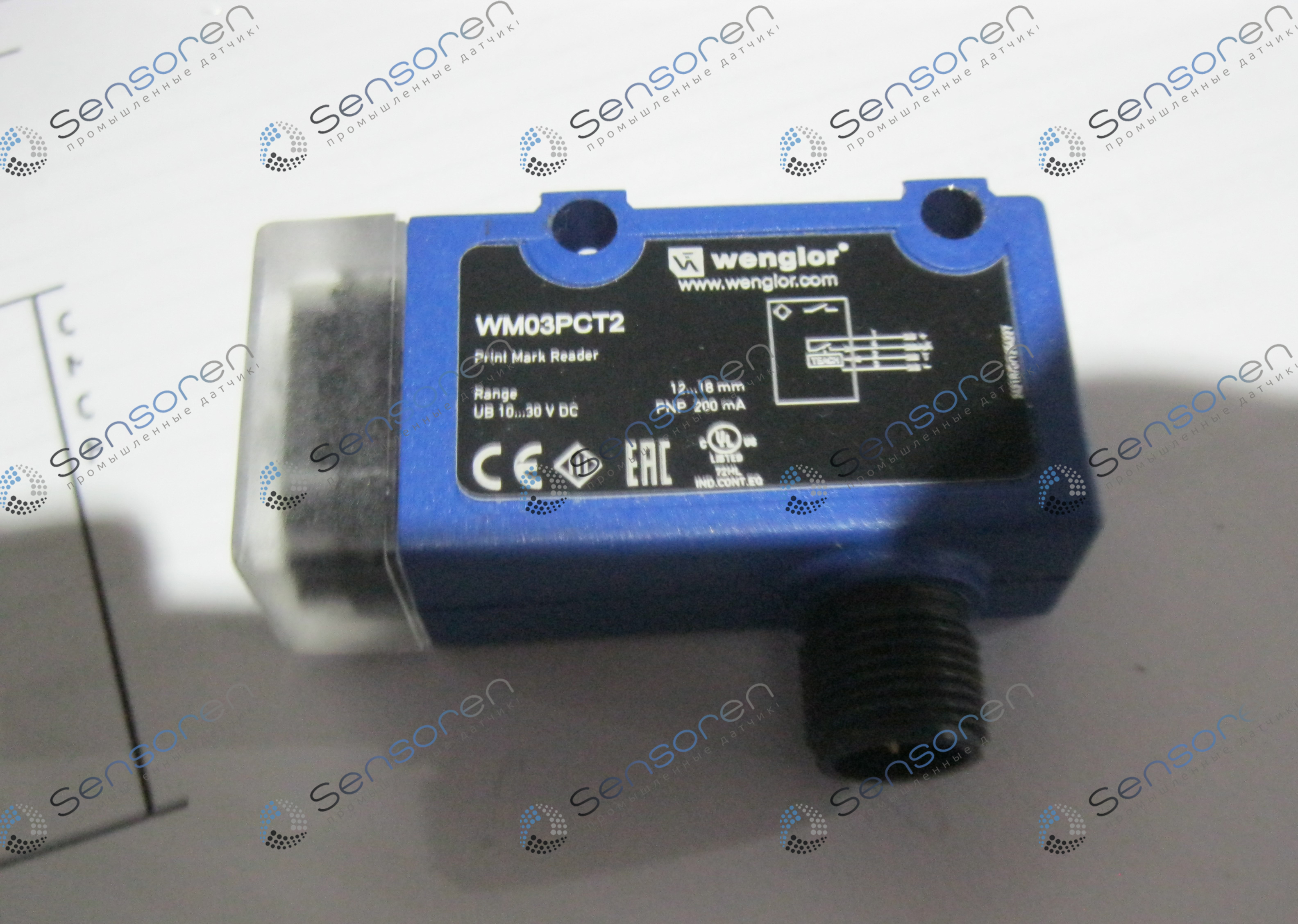 Датчик контрастной метки Wenglor WM03PCT2