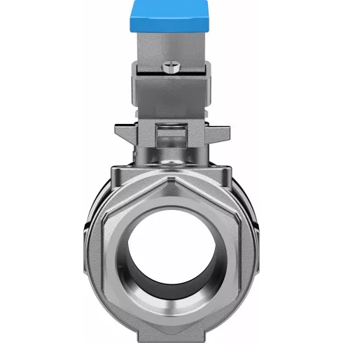 Шаровой кран Festo VZBE-11/2-T-63-D-2-M-V15V15 Ру63 Ду40 (PN63 DN40)