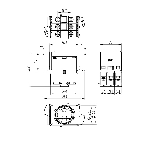 Блок контактов Wenglor SC21I01S