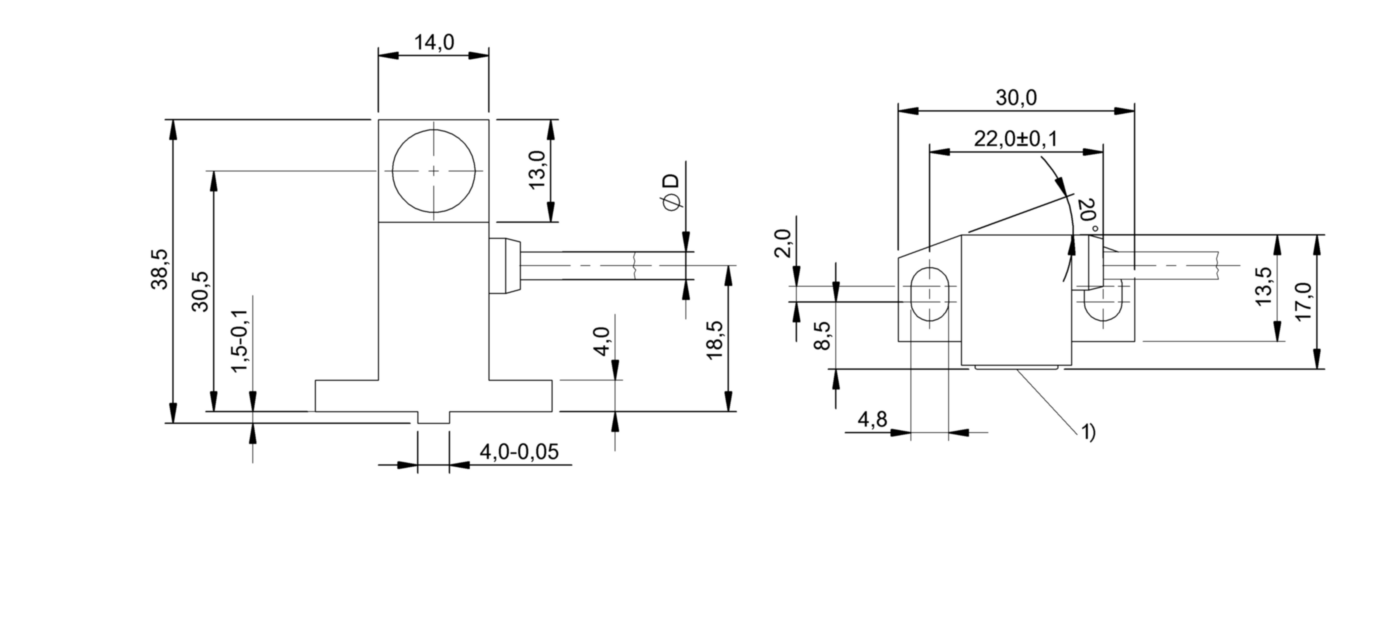 Индуктивный датчик расстояния Balluff BAW Z01AC-UAD50B-DP05-K