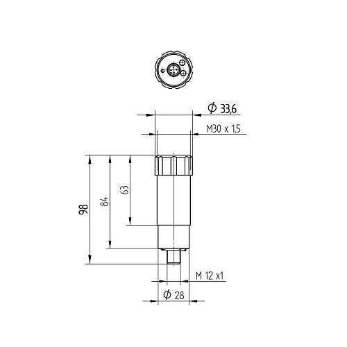 Усилитель для оптоволоконных датчиков Wenglor UF55VC/TCH3