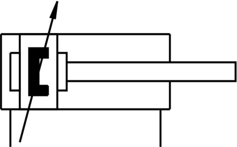 Пневмоцилиндр с направляющей Camozzi QCT2A063D200