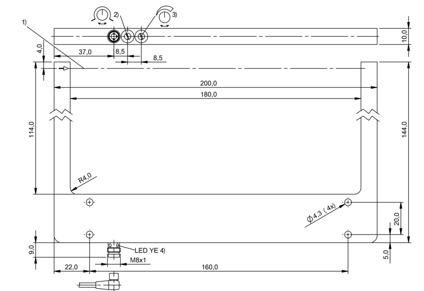 Щелевой датчик Balluff BGL 180A-006-S49