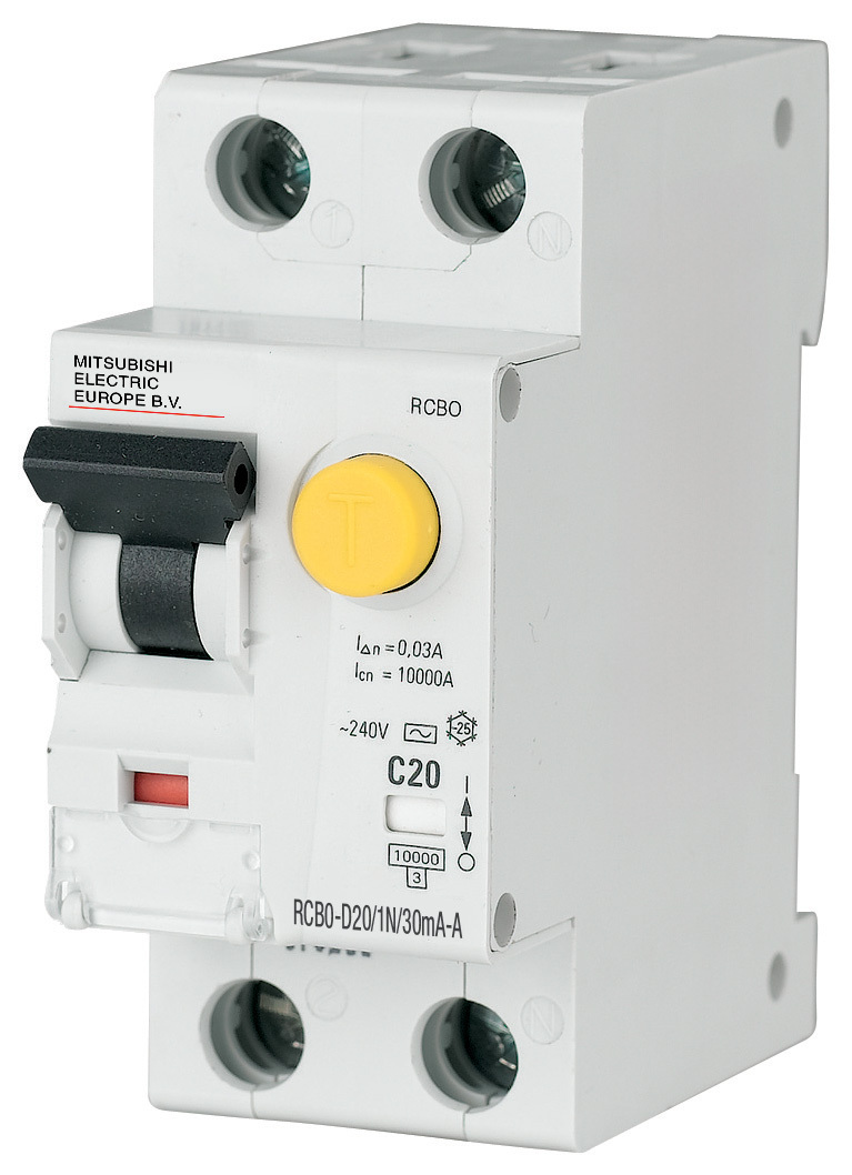 RCBO-D20/1N/30mA-A
