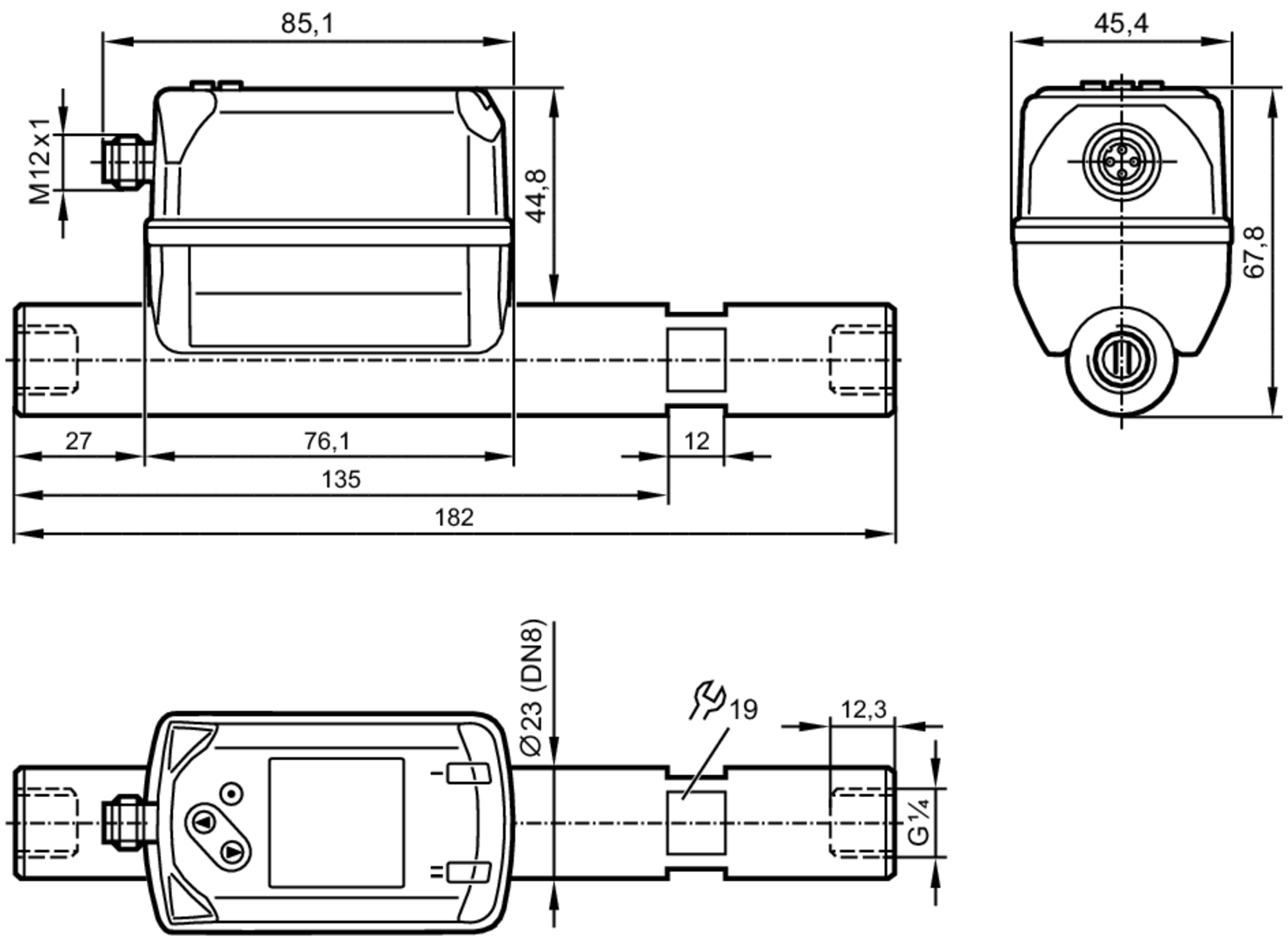 Расходомер сжатого воздуха IFM Electronic SD5500