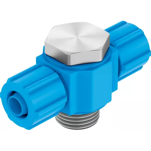 Тройник ниппельный с резьбой и накидной гайкой Festo TCK-1/8-PK-6-KU