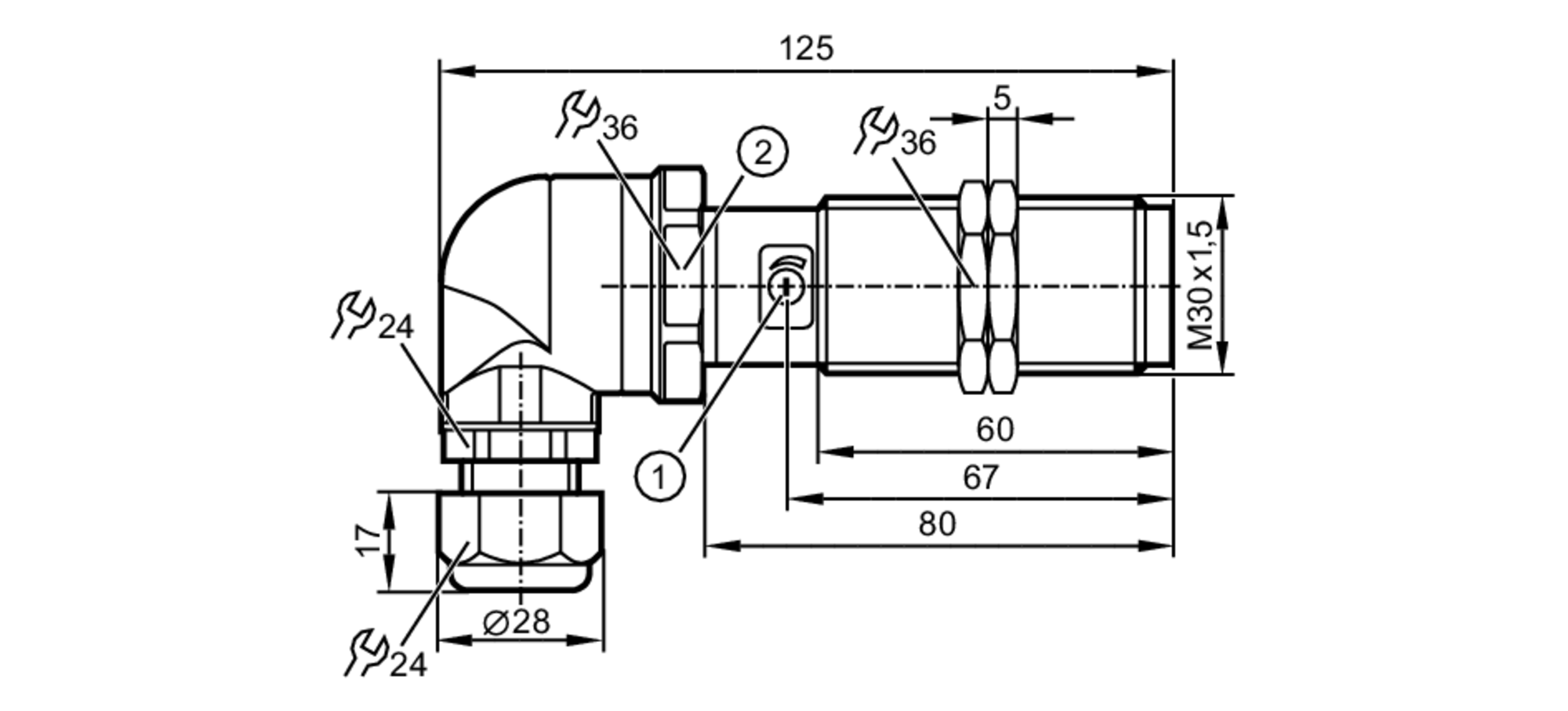 Емкостной датчик IFM Electronic KI531A