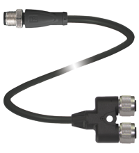 Y-образный разветвитель Pepperl Fuchs V1-G-T-BK3M-PUR-A-V1-G