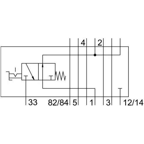 Вертикальная изолирующая плита Festo VMPA1-HS