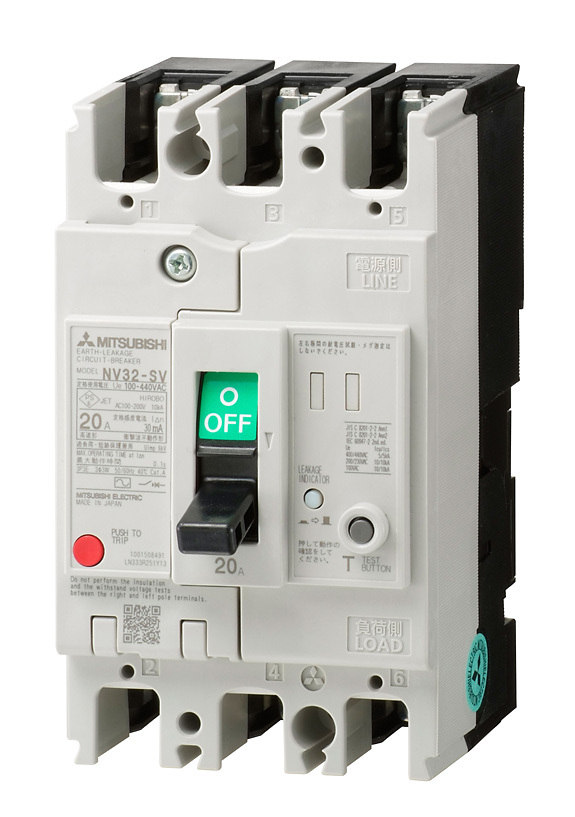 NV32-SV 3P 32A 100-440V 1.2.500MA CE