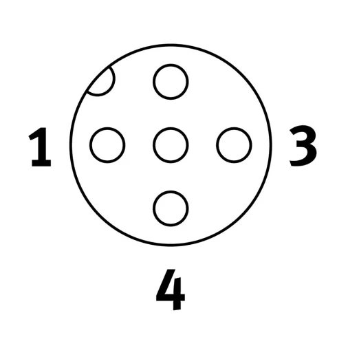 Соединительный кабель Festo SIM-M12-3WD-2,5-PSL-PU