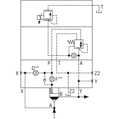 Управляющая крышка Bosch Rexroth LFA25DREV-7X/006V