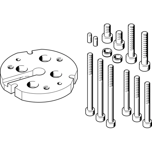 Адаптерная плита для трехточечного захвата Festo HAPG-SD2-35