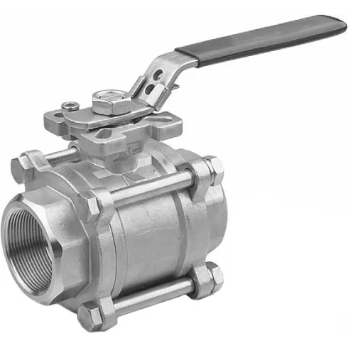 Кран шаровой из нержавеющей стали Camozzi V-3MH S3MH-316-BW-080