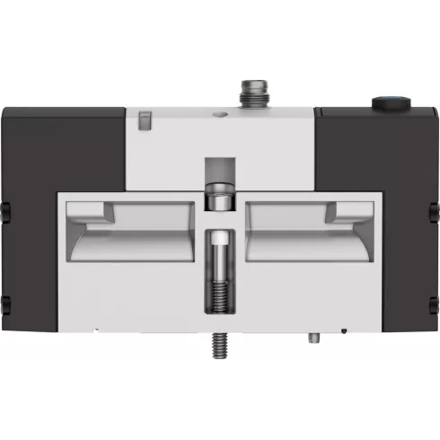 Распределитель с электромагнитным управлением Festo VSVA-B-M52-AZH-A1-1R2L