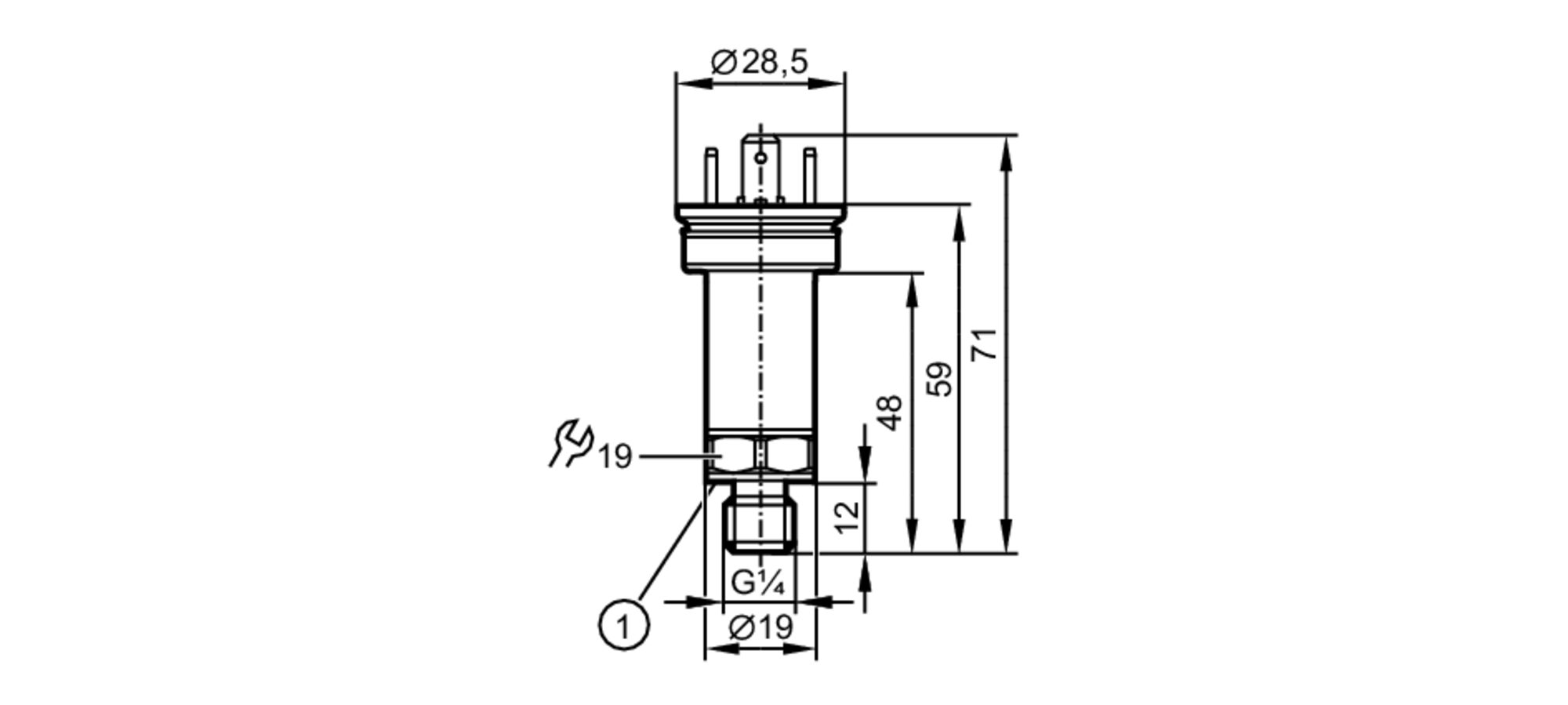 Датчик давления IFM Electronic PT5014