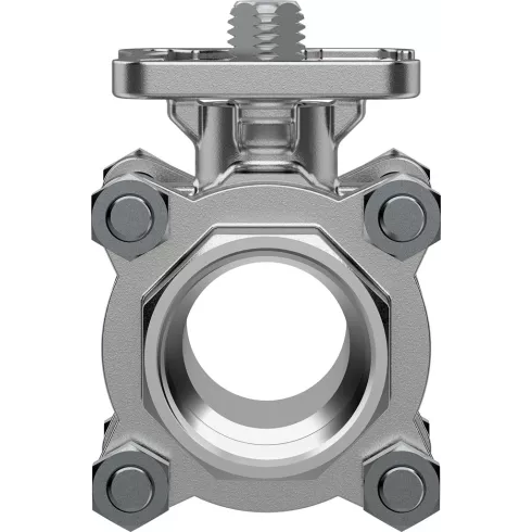 Шаровой кран Festo VZBE-11/2-T-63-T-2-F0507-V15V15 Ру63 Ду40 (PN63 DN40)