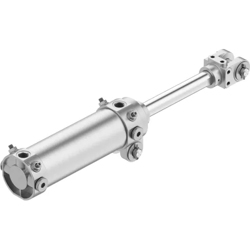 Пневмоцилиндр на шарнирах Festo DWA-50-100-Y-A-G
