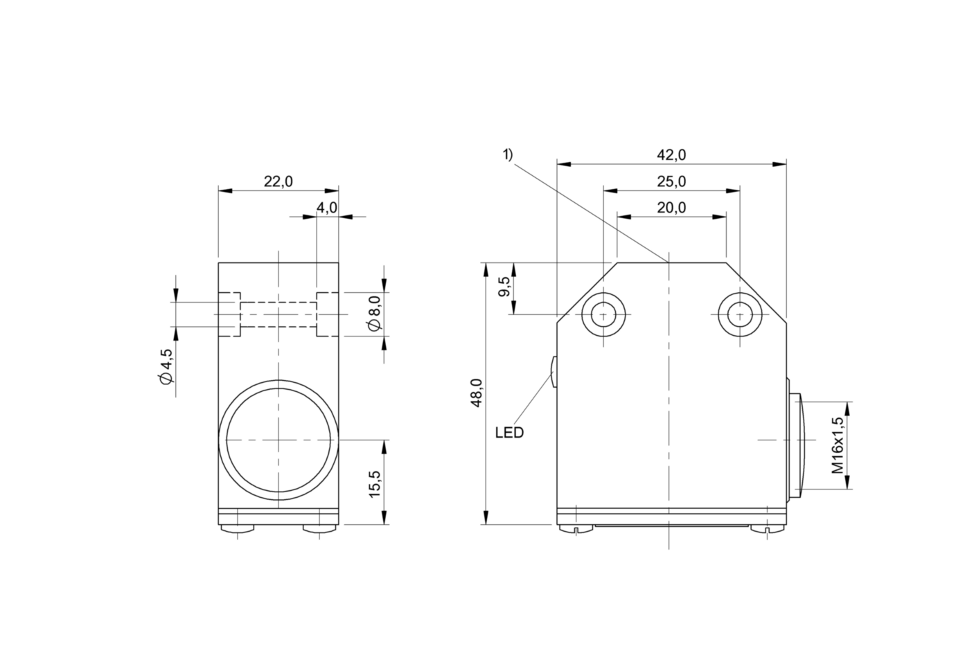Элемент переключения Balluff BES 516-341-H2-Y