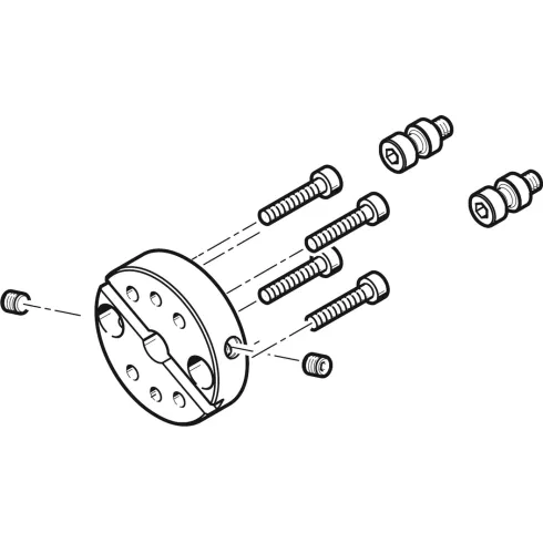 Адаптерная плита для стандартного углового захвата Festo HAPG-SD2-20