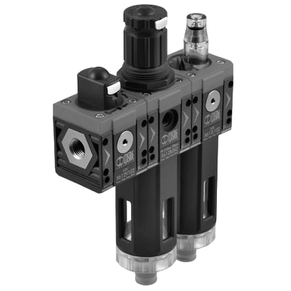 Блок подготовки воздуха антикоррозионный Metalwork SYNTESI 5X25V11B14L105