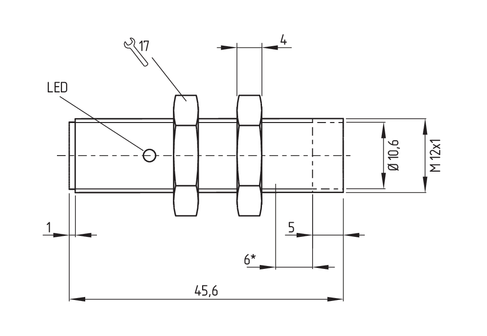 Индуктивный датчик Schmersal IFL 2-12M-10STN