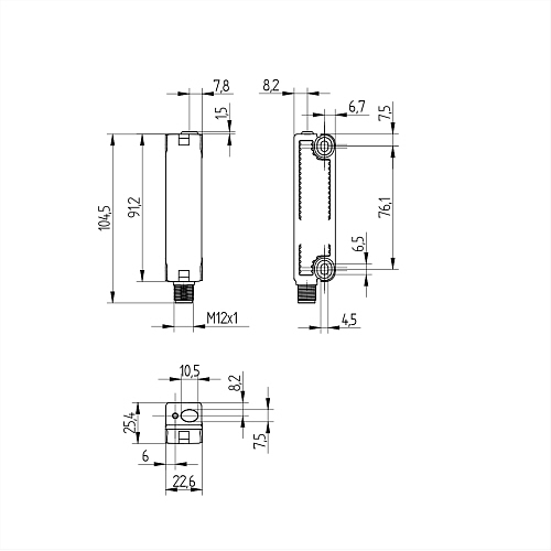 Магнитный датчик безопасности Wenglor SD4RAS02TN89