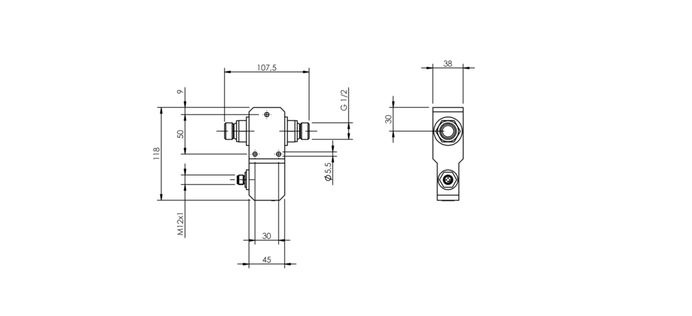 Датчик потока Balluff BFF TX015-HA003-D06A2A-S4