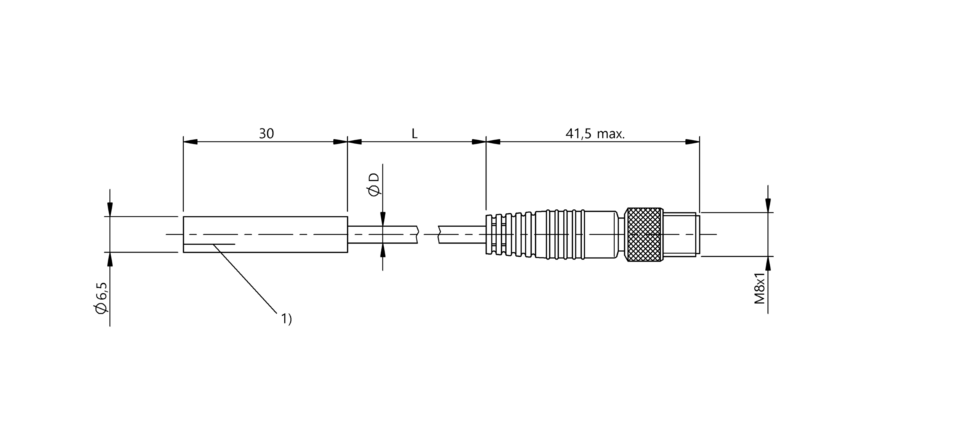 Магнитный датчик Balluff BMF 07M-PS-D-2-SA4-S49-00,3