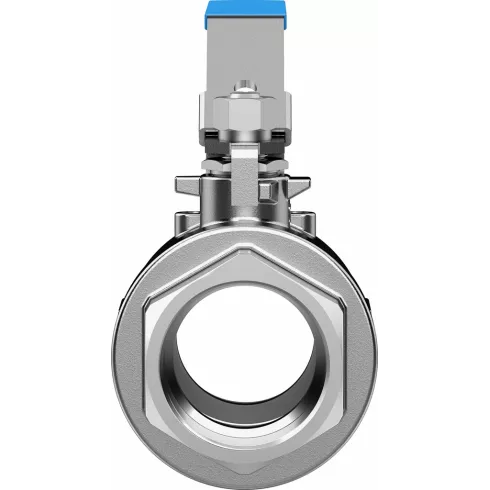 Шаровой кран Festo VZBE-2-T-63-D-2-M-V15V15 Ру63 Ду50 (PN63 DN50)