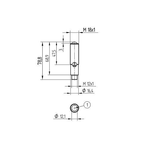 Оптический датчик Wenglor ZD600PCT3
