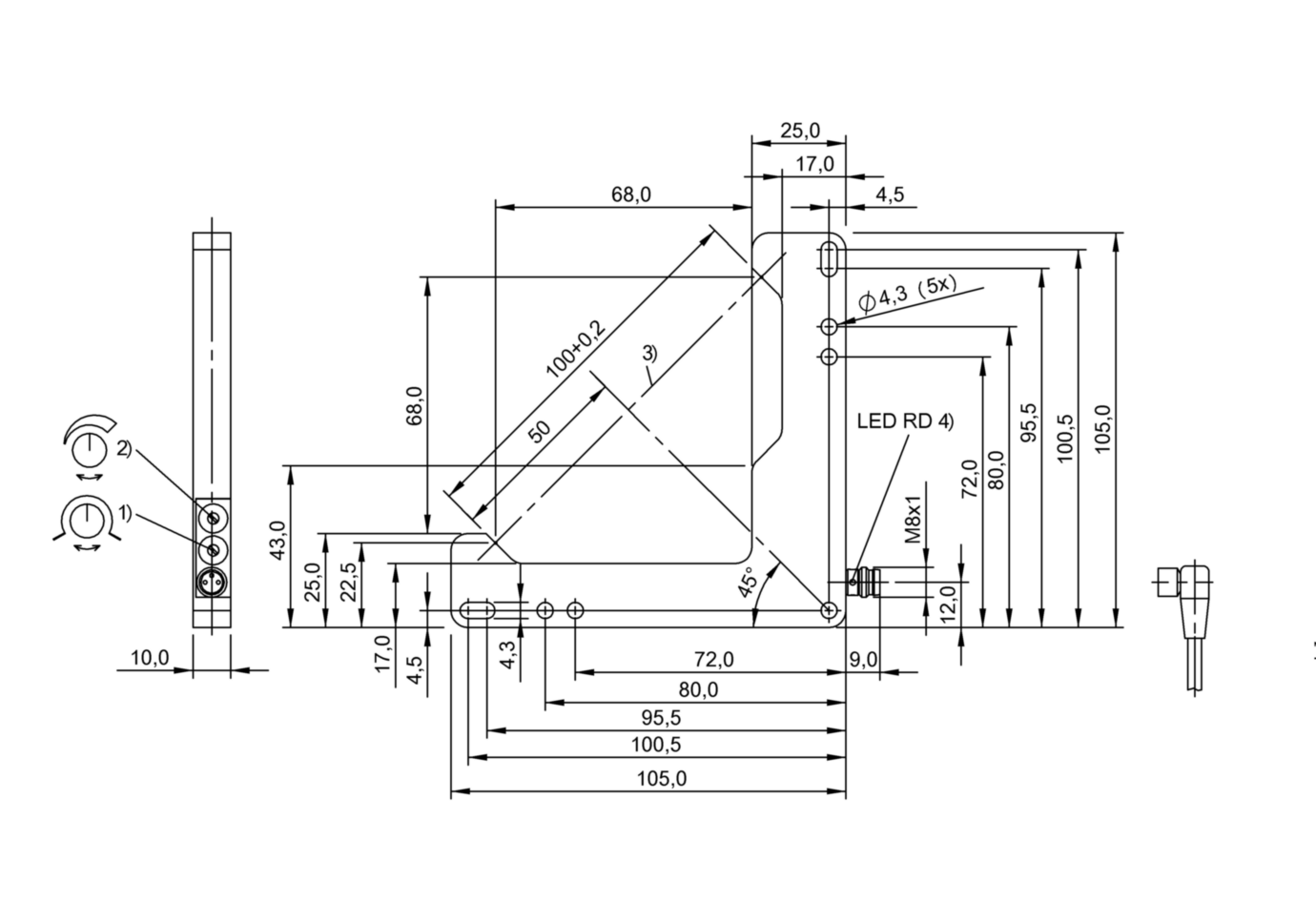 Щелевой датчик Balluff BWL 6868D-R011-S49
