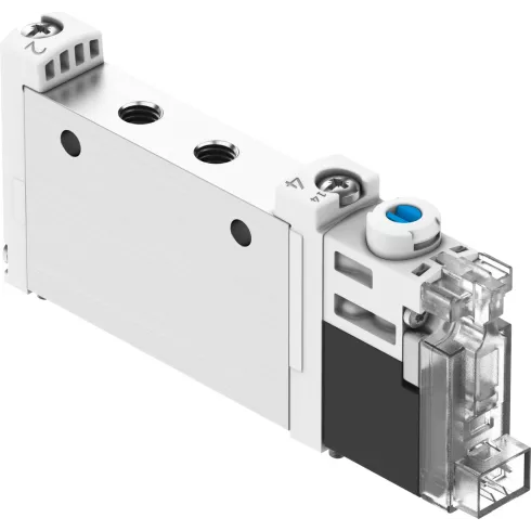 Распределитель с электромагнитным управлением Festo VUVG-L10-M52-RT-M5-1H2L-W1