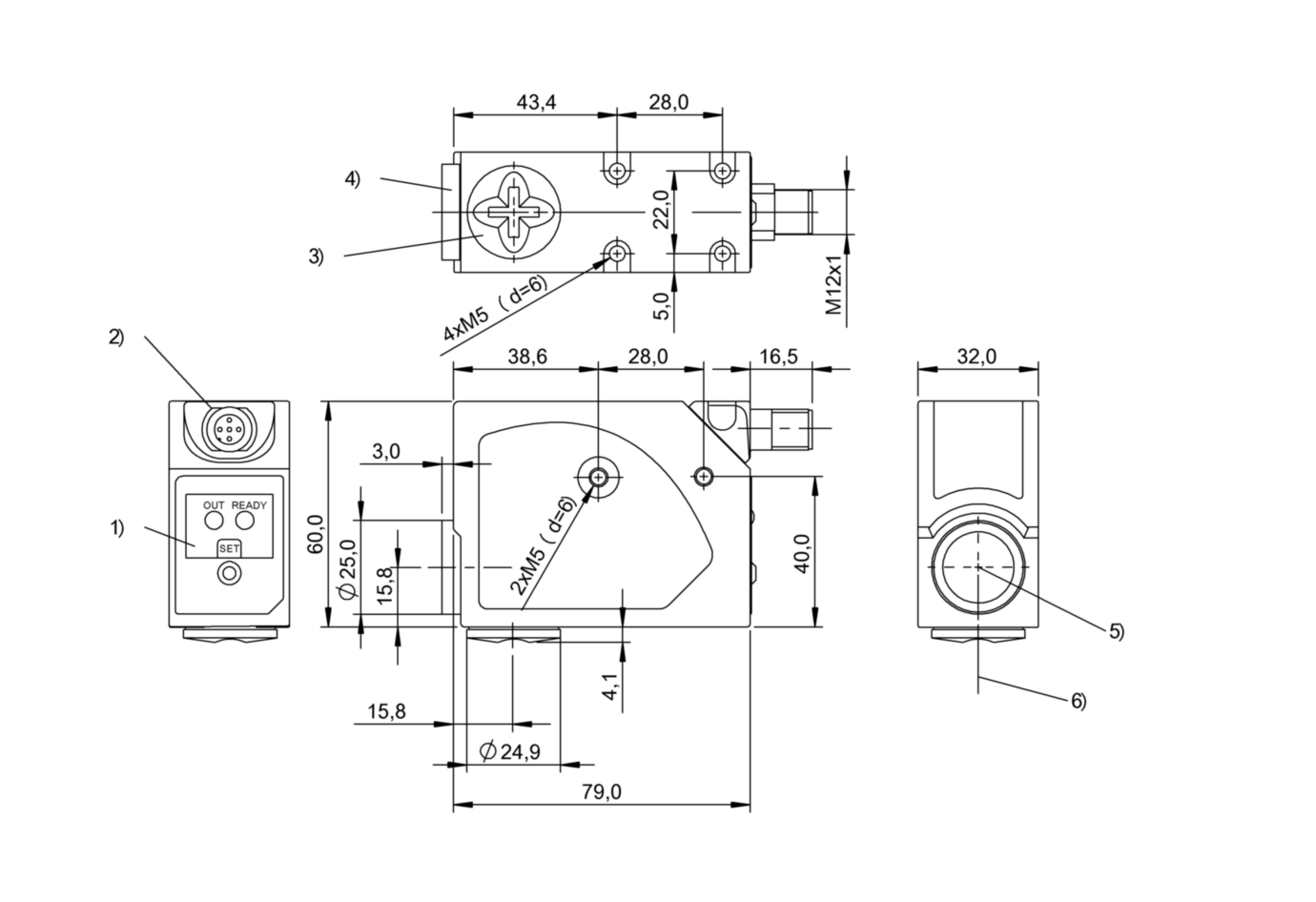 Датчик контрастной метки Balluff BKT 67M-001-U-S92