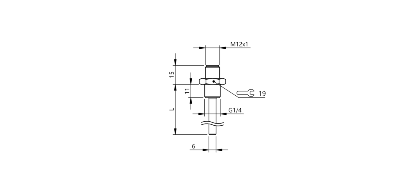 Датчик температуры Balluff BFT 6025-DX001-R02A0A-S4