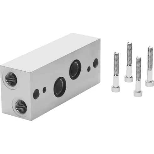 Угловая соединительная плита Festo NAW-3/8-2E-ISO