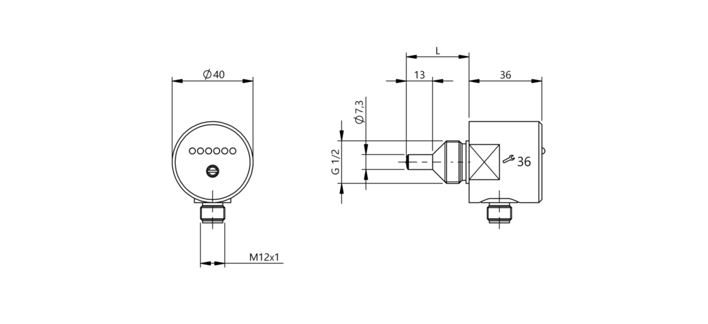 Датчик потока Balluff BFF T7031-HA001-D06A2A-S4