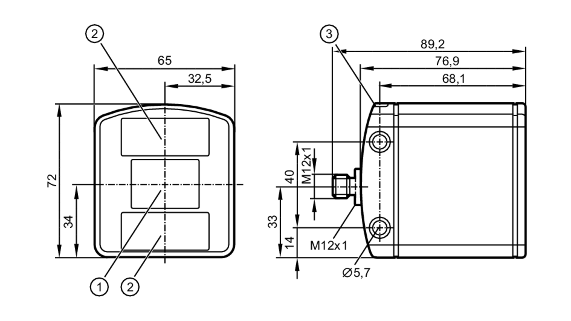 3D-датчик IFM Electronic O3D354